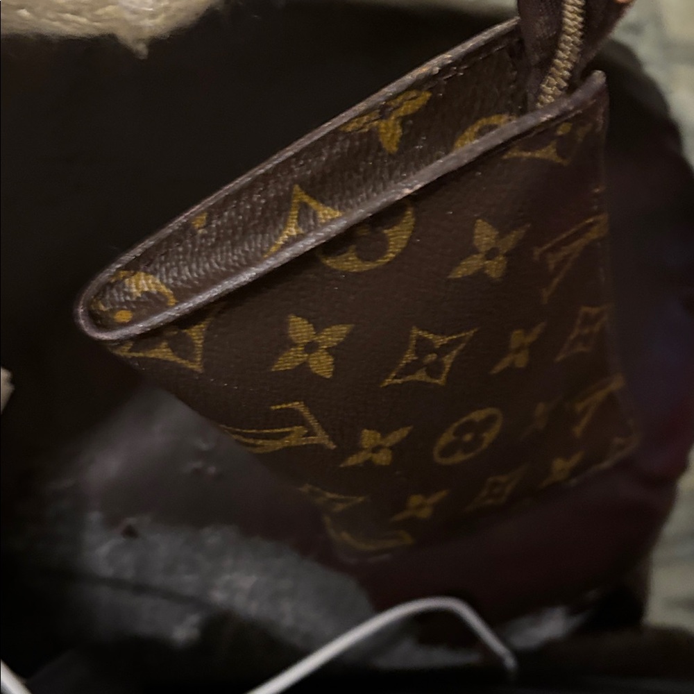 Louis Vuitton Brown Monogram Pouch - Picture 5 of 12